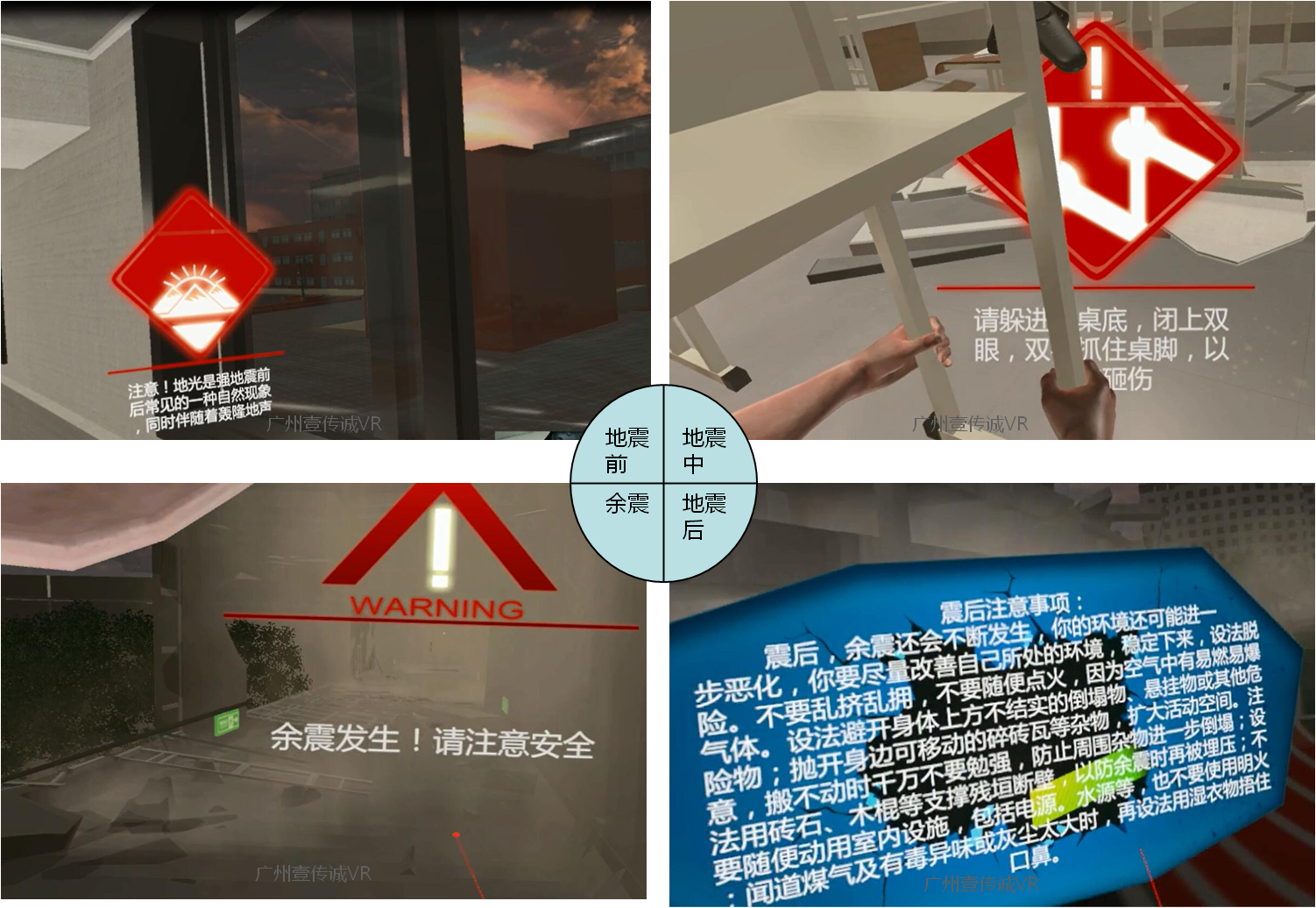 （壹傳誠VR地震逃生模擬）