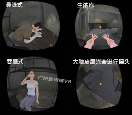 （VR毒品認知&mdash;&mdash;鼻吸式和吞服式）