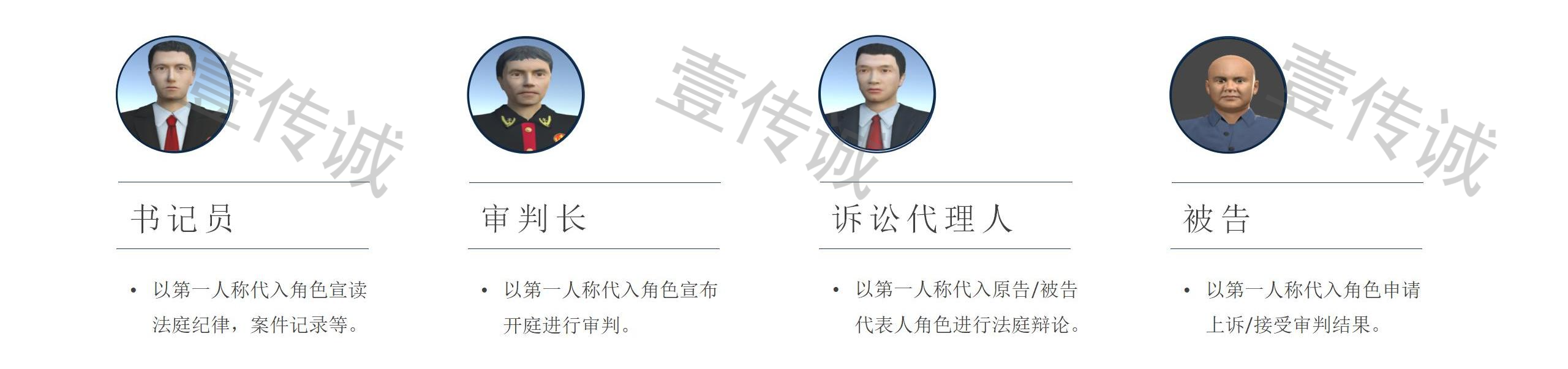 VR模擬法庭