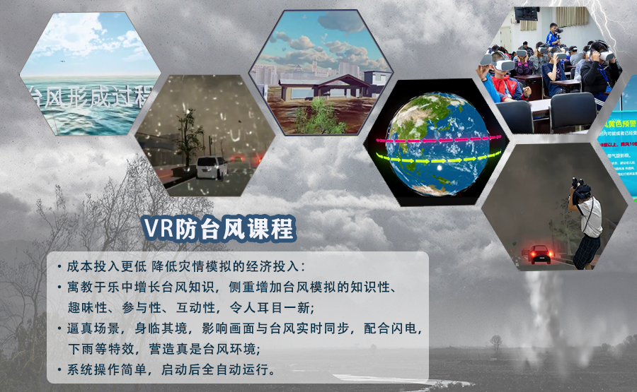 VR臺(tái)風(fēng)模擬,VR臺(tái)風(fēng)科普,VR自然災(zāi)害