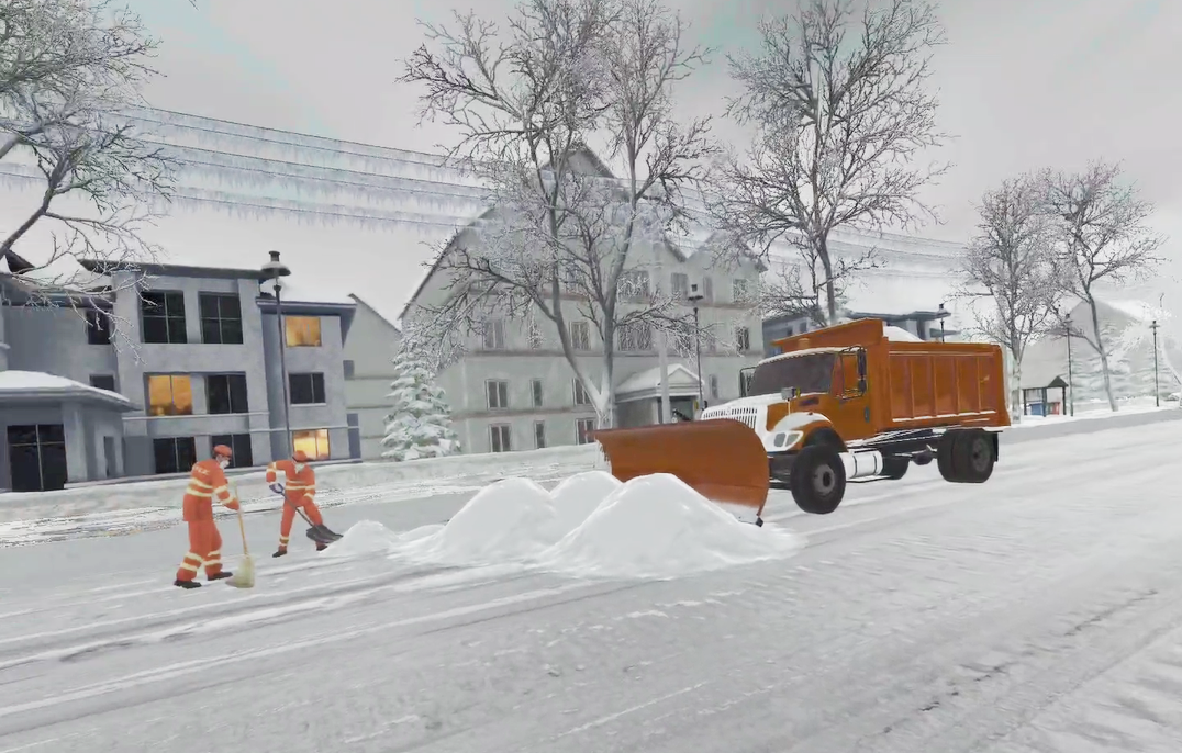 VR暴雪災(zāi)害影響與防護體驗