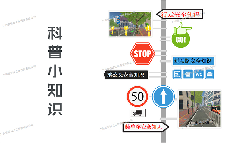 廣州壹傳誠(chéng)VR VR交通安全 VR虛擬交通安全體驗(yàn) VR學(xué)生交通安全系統(tǒng)