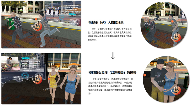廣州壹傳誠VR VR毒品社會傷害 VR禁毒系列 VR毒品認知